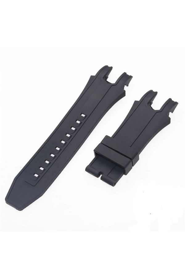 SAATKORDONCUSU Invicta Excursion 24273 Model Black Silicone Cord Trendyol