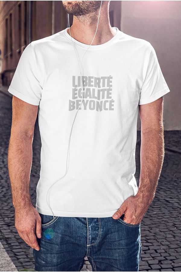 T shirt liberte egalite beyonce on sale