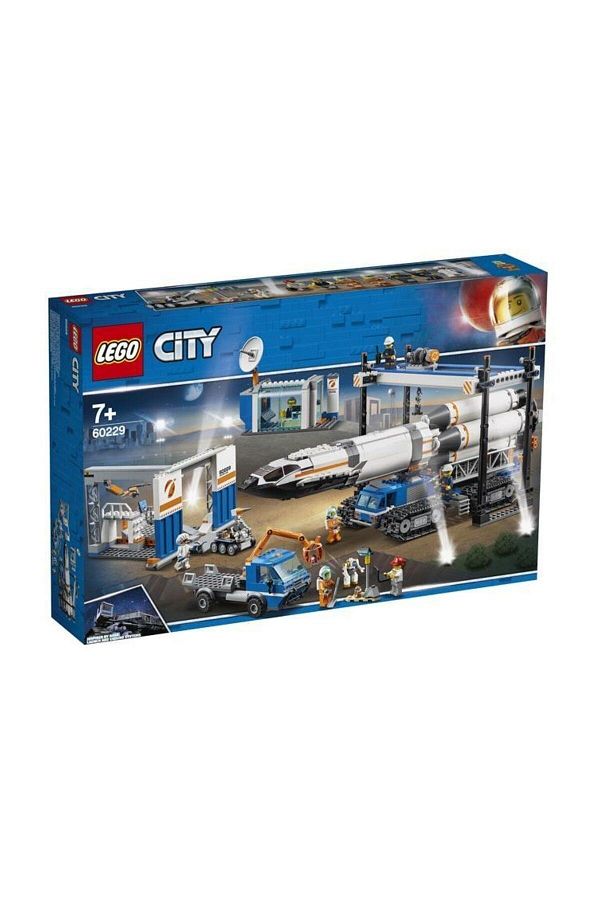 Lego city rocket assembly top