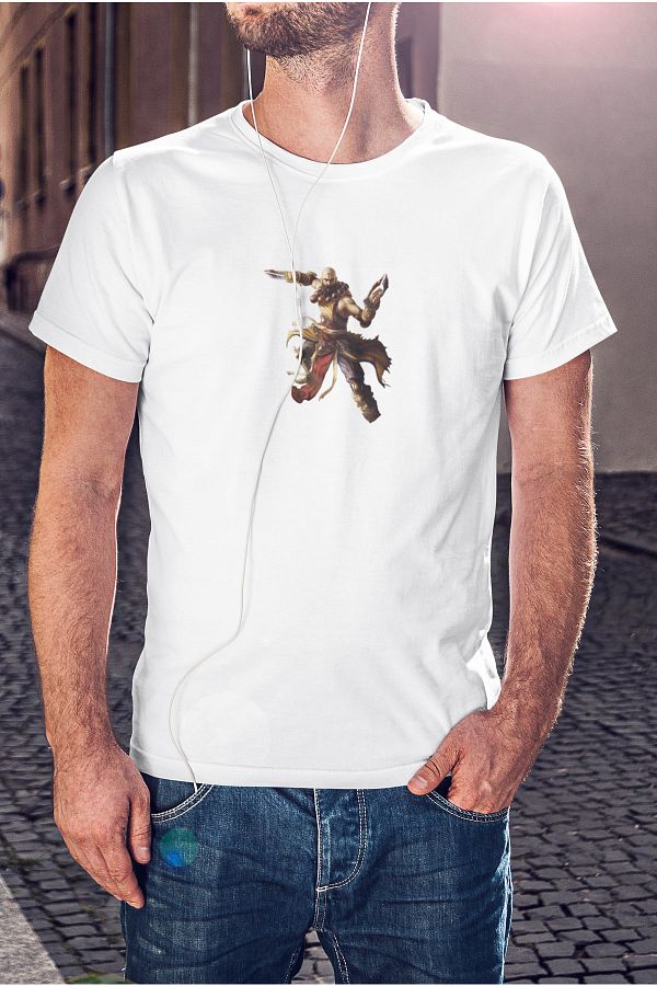 Kio Tasar m Diablo Monk Printed T Shirt Men s Gift for Lover Friend Birthday Gift Cotton T shirt Trendyol