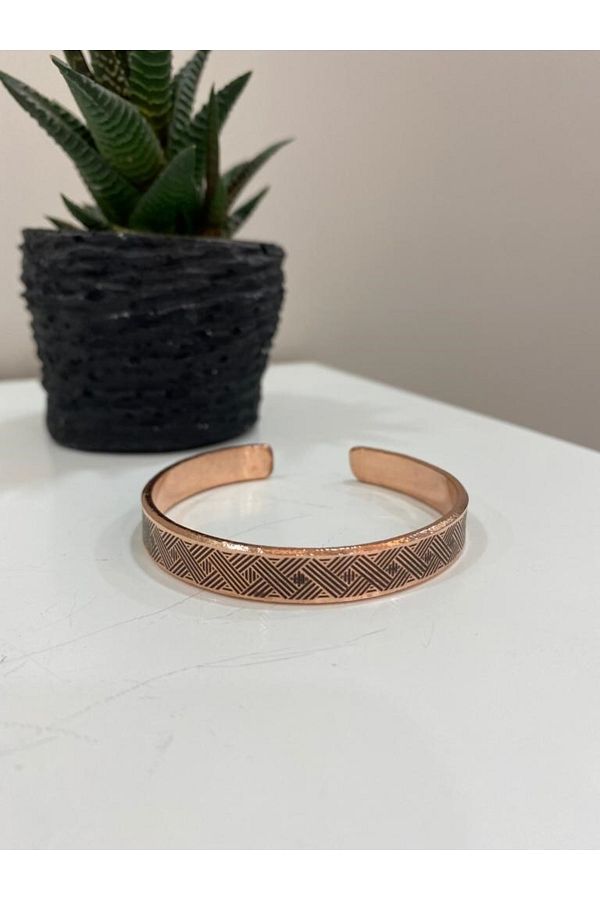 Unisex copper bracelet 2025