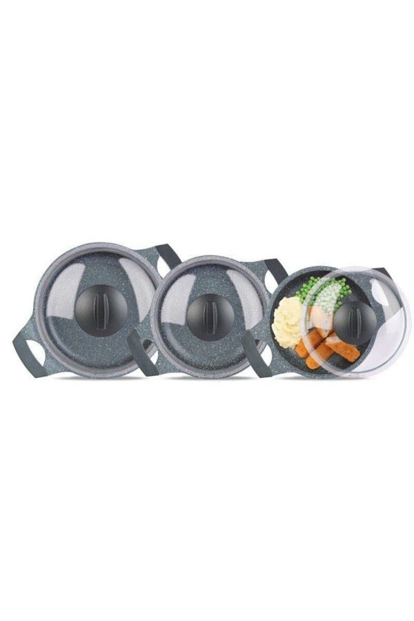 ThermoAD-Cast Granite 3-Piece Pan Set 1