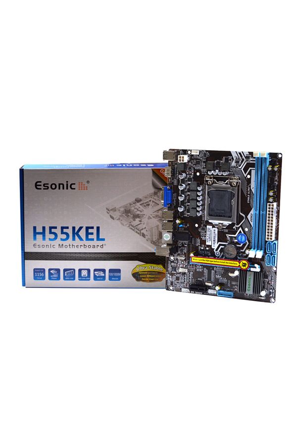 ESONIC-Intel H55 Mini Itx Motherboard - 1333 Mhz Ddr3, 1156 Socket 1