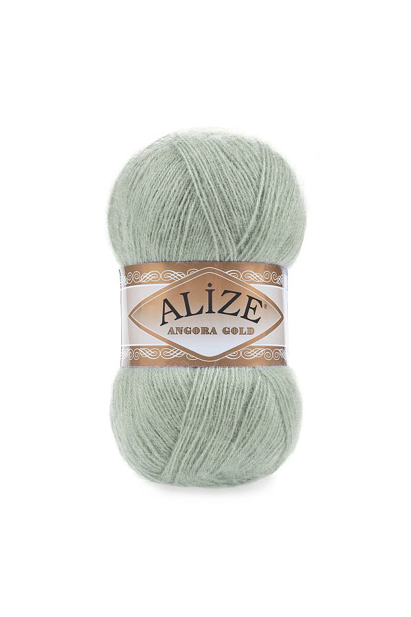 Alize-Angora Gold 515 Çağla 100 Γρ. Πλεξούδα νήμα 20% μαλλί - 80% ακρυλικό 100 gr - 550 M 1