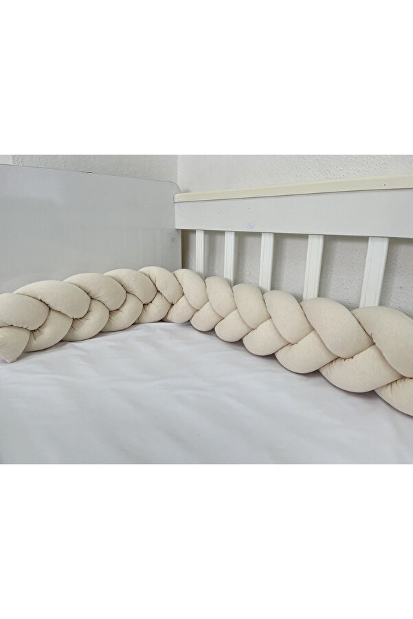 Lucky Kids 360 Cm 3'lü Örgü Koruma /60x120 Anne Yanı Park Beşik - Yatak Koruyucu