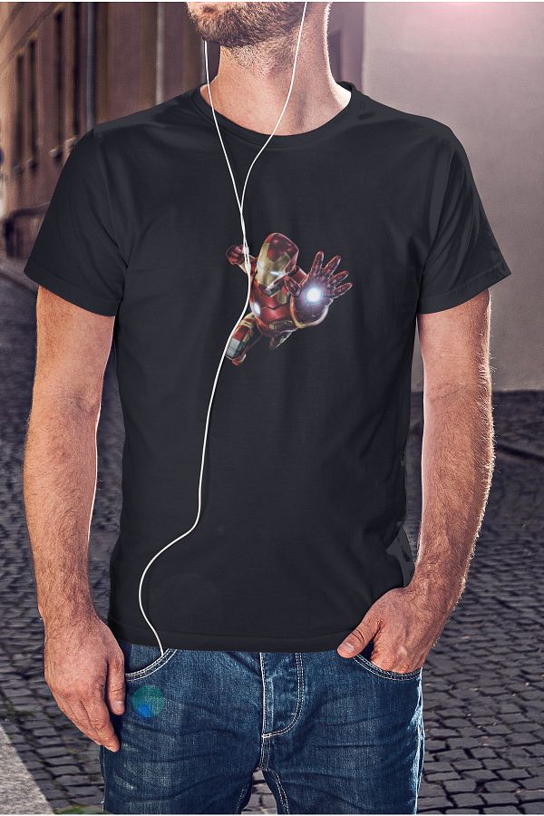 T shirt tony stark best sale