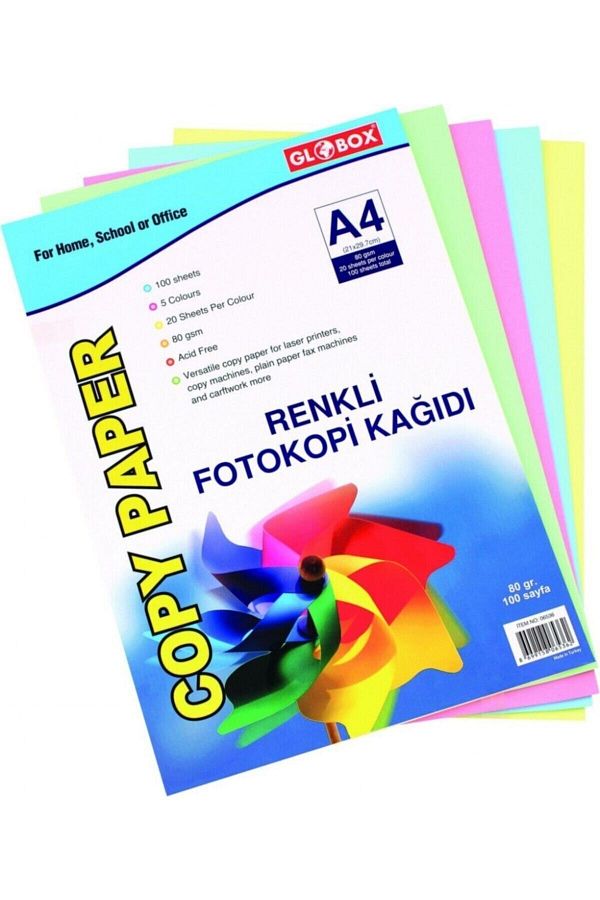 Globox-100 Colored Copy Paper 1