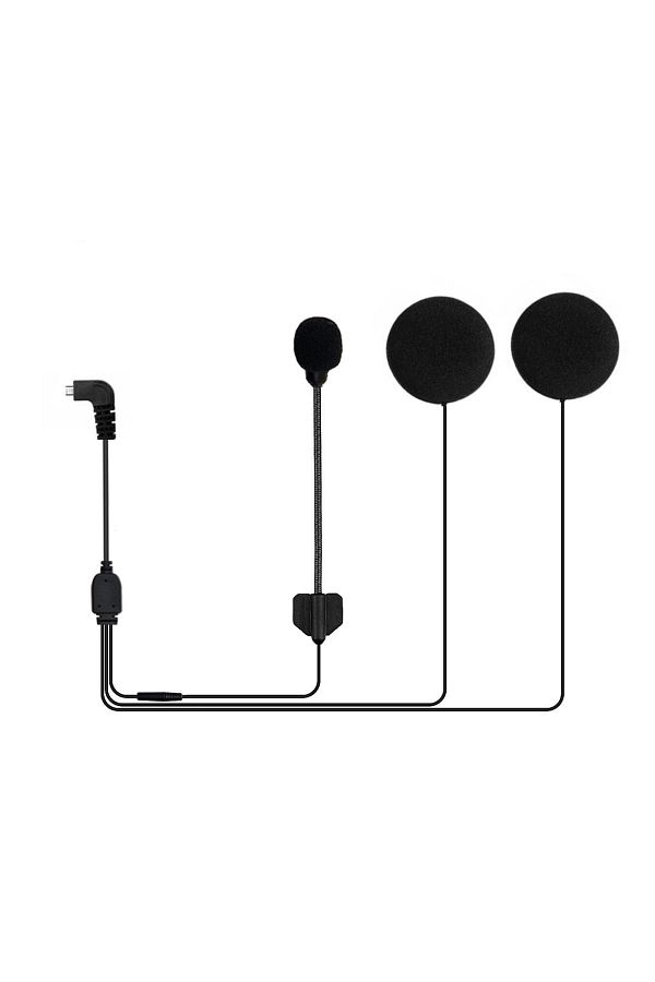 Knmaster-Replacement Headset and Microphone Set for Kn1000/Alpha Kie Bluetooth Intercom 1