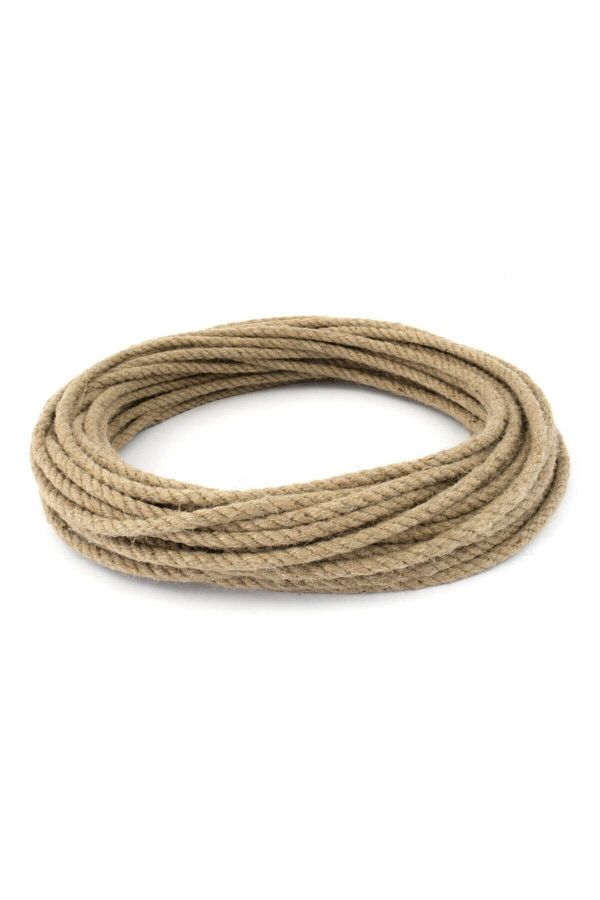 Ars-6 mm 80 Meters Jute Rope Self Tether - Decorative Rope 1