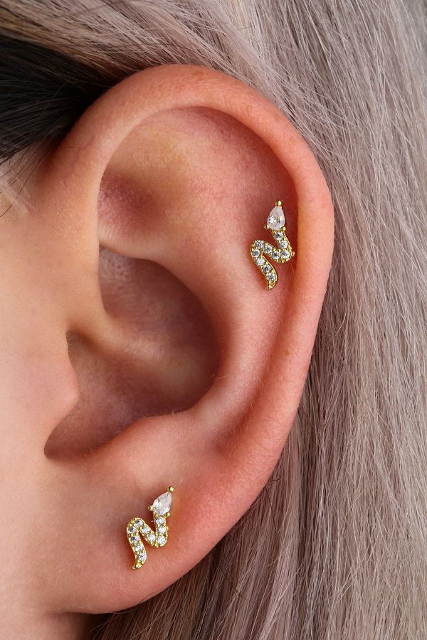 Snake helix piercing store