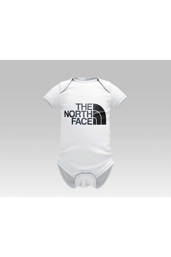 Puppetzzz The North Face Printed Baby Bodysuit Cotton Trendyol
