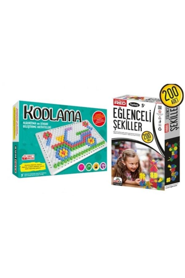 Redka/KumToys-Redka Coding + Fun Shapes (Set of 2) 1