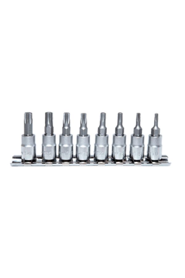 Nt Tools-NCSET14T - 7 Piece 1/4" CR-V Torx Socket Set 1