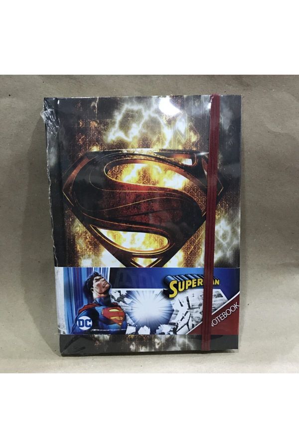 Superman-Black Printed Notebook 1