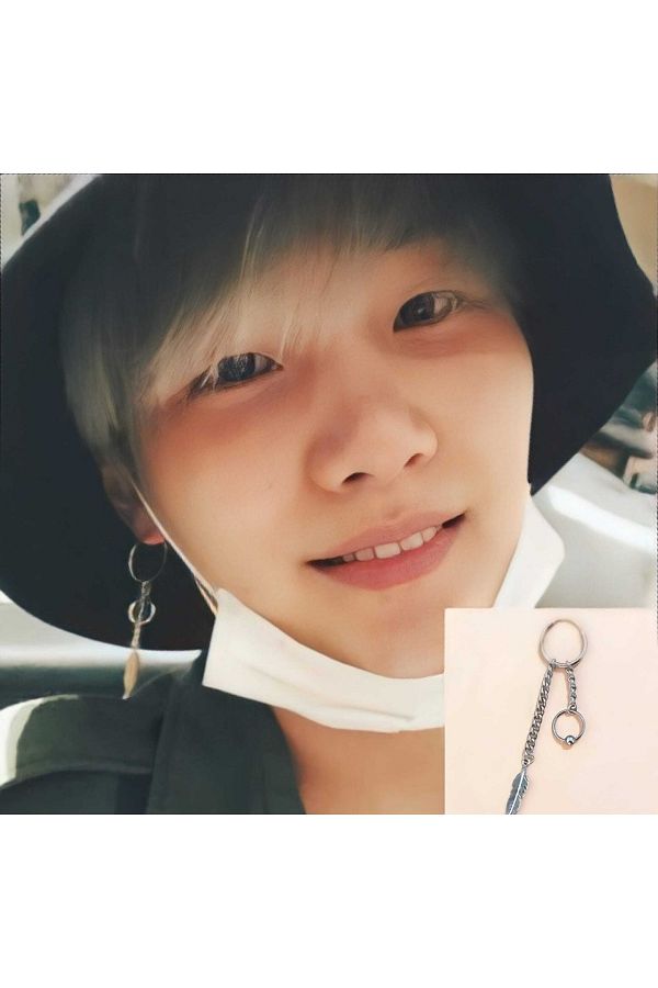 Yoongi earrings outlet