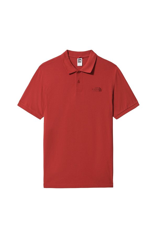 The North Face Polo Piquet Men s T Shirt Spice Red Trendyol