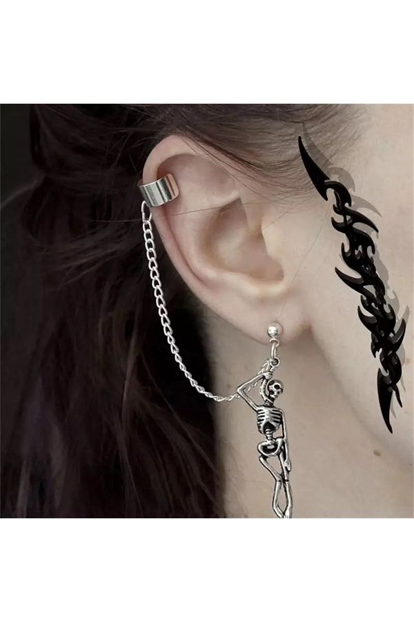 Skeleton ear cuff discount