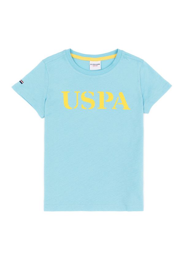 U.S. Polo Assn.-Tricou verde pentru băiat 1