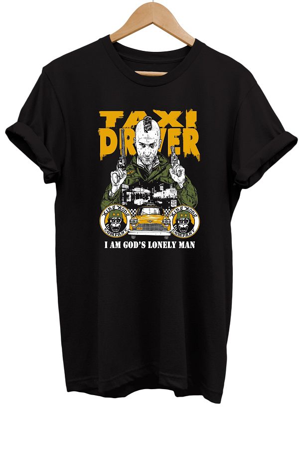 remonz Robert De Niro Taxi Driver Printed 100 Cotton Oversize T shirt Plus Size T Shirt Trendyol