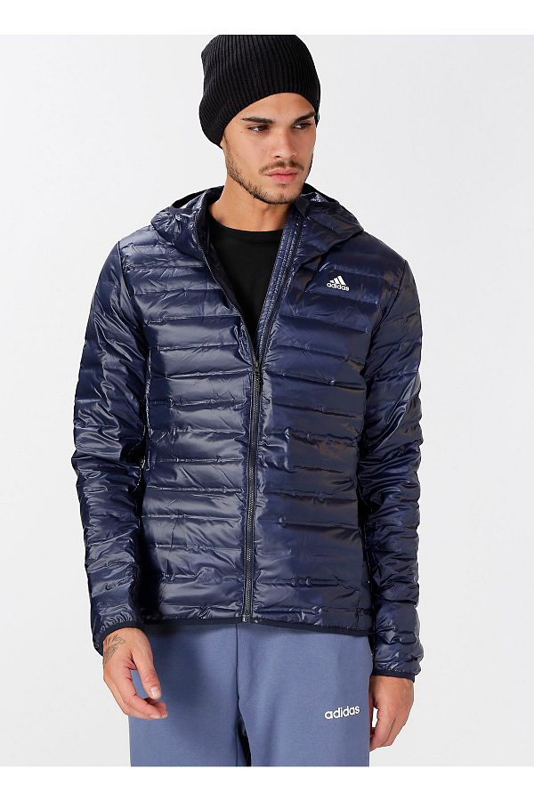 Adidas performance varilite hooded down jacket deals
