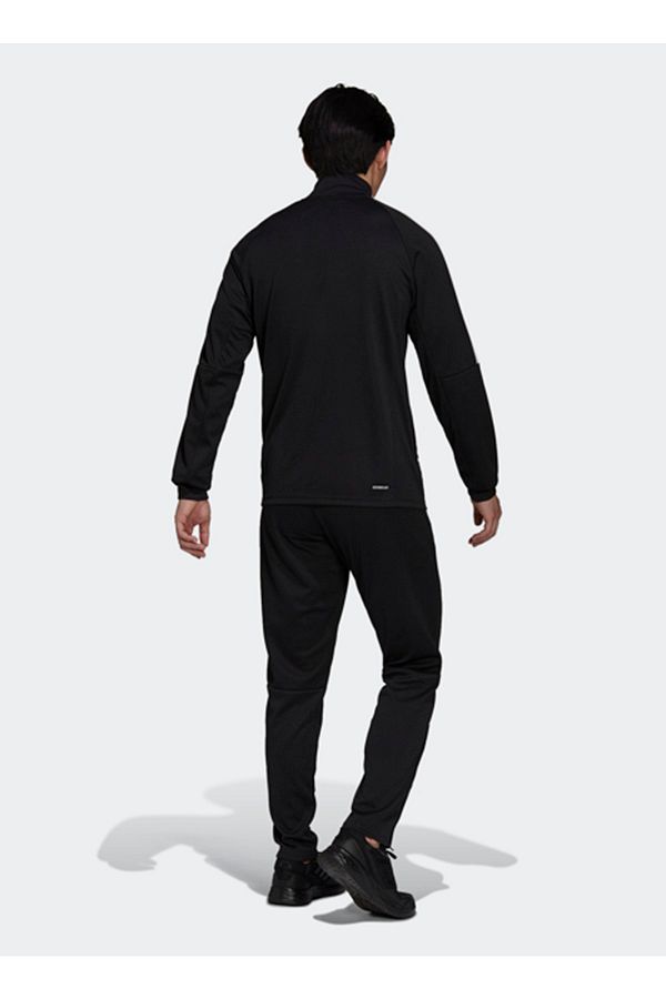 adidas H28922 M Sereno Ts Stand Collar Slim Fit Black White