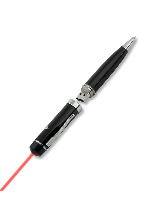 SEDEF SİLVER-Pen11 Laser Pointer Presentation Pen USB Memory USB 2.0 32Gb Pen 1