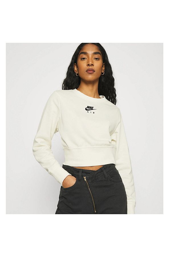 Nike air crop crew sweatshirt women's shop