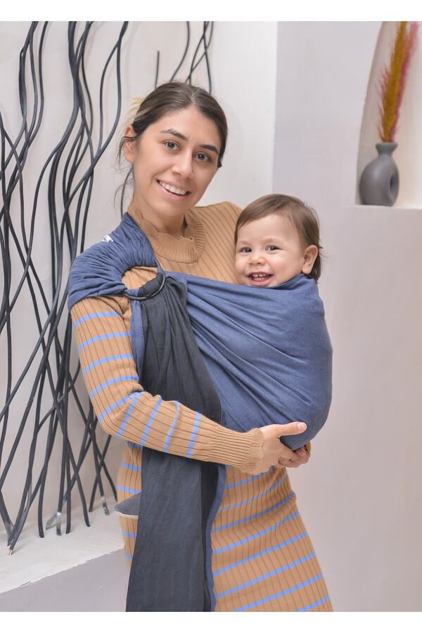 Babyroo Halka Sling Mavi