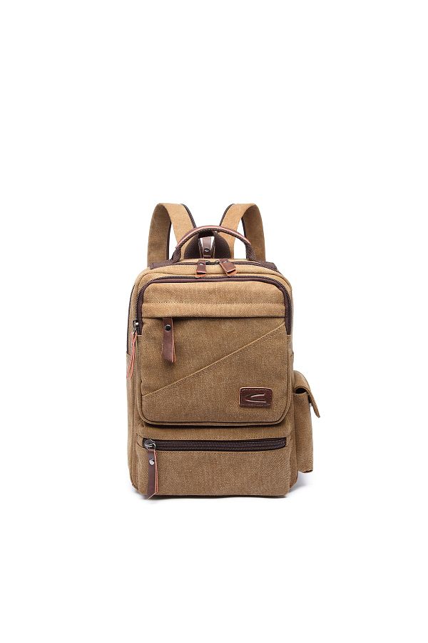 CACTİVE-Σακίδιο πλάτης C-active Canvas Fabric Medium Size 1261 A.kahve 1