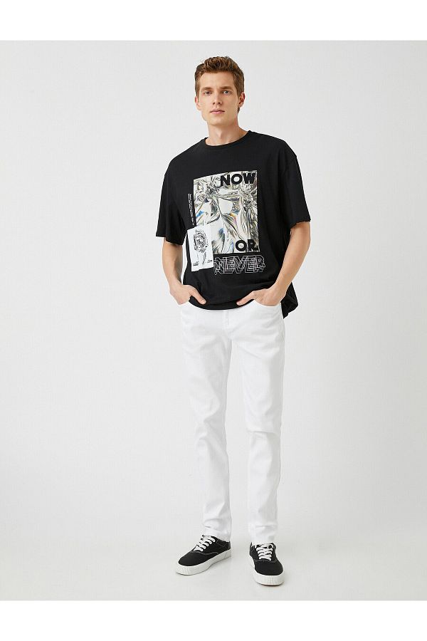 Koton-Brad Jean - Slim Fit farmernadrág 1