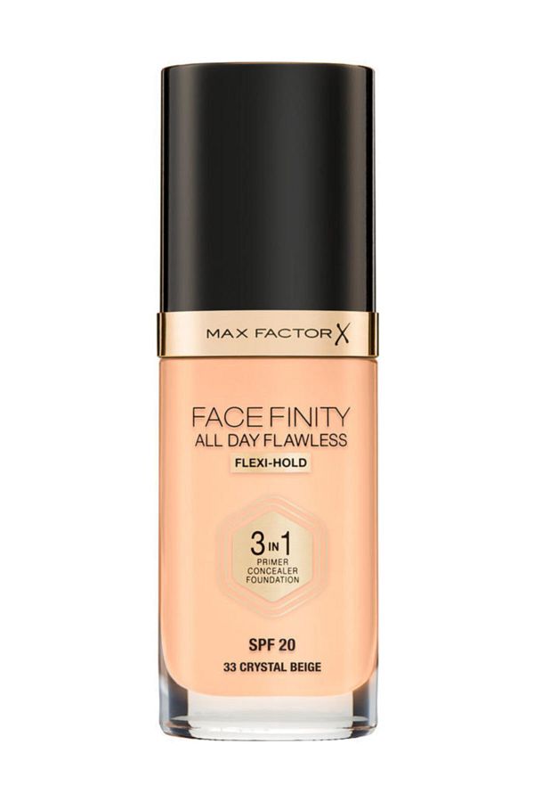 Max Factor-Foundation - FaceFinity All Day Flawless Foundation 33 Crystal Beige3614225851551 1