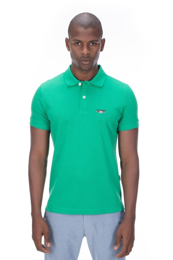 Galvanni Green Men s T shirt Logs Trendyol
