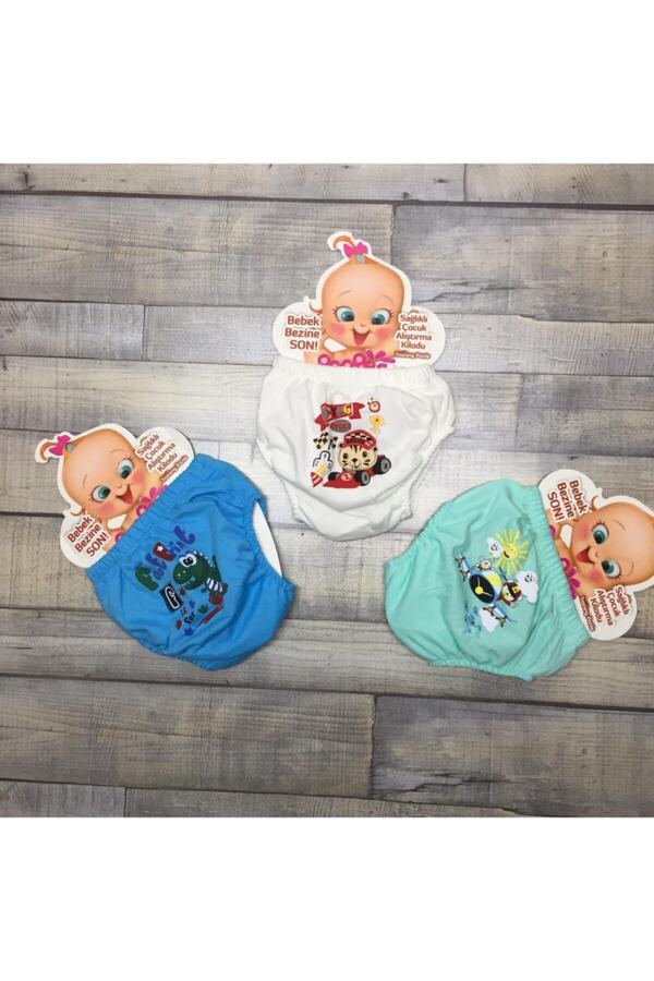 Damla Sevimli Kahramanlar Erkek Alıştırma Külot 3 Adet