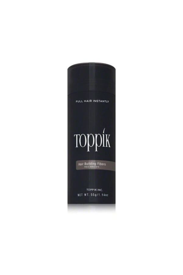Toppik-Hair Building Fibers Instant Hair Concealer, Hair Fiber For Men & Women Medium Brown - 55g 1