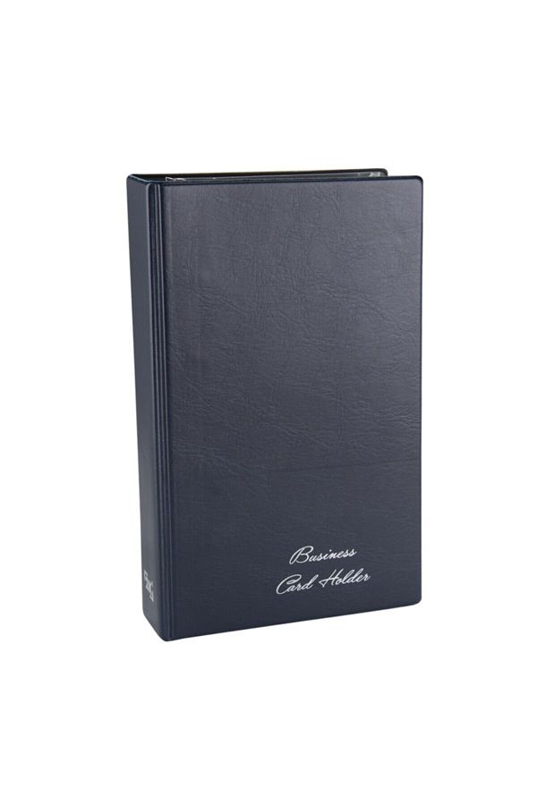 2K-Biala Mechanism 4 Rows Indexed Business Card Holder with 96 Card Capacity 16.5x26.5 cm 1