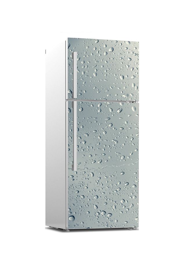 Tilki Dünyası-Refrigerator Door Covering Sticker 0164 1