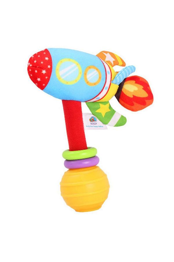 Sozzy Toys-Rocket Hand Rattle 1