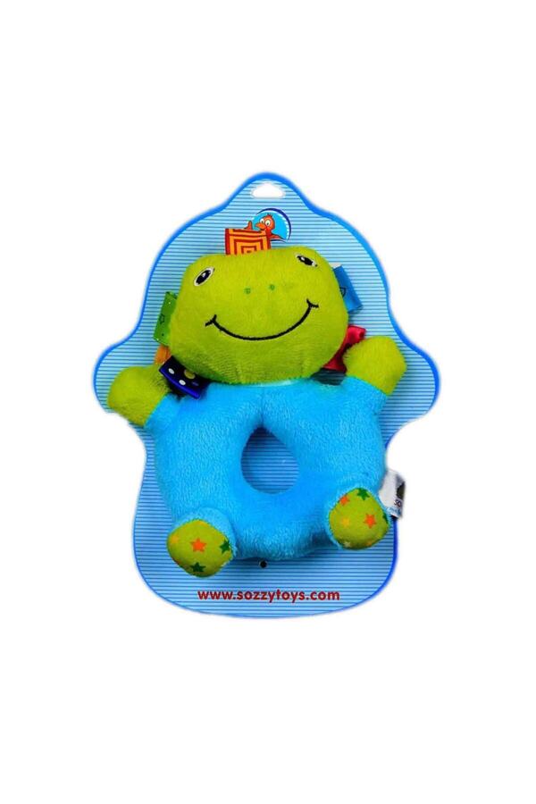 Genel Markalar Çıngıraklı Kurbağam Bebek Oyuncak Szy108