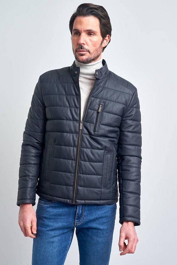 Pierre Cardin Winter Jacket Dark blue Puffer Trendyol