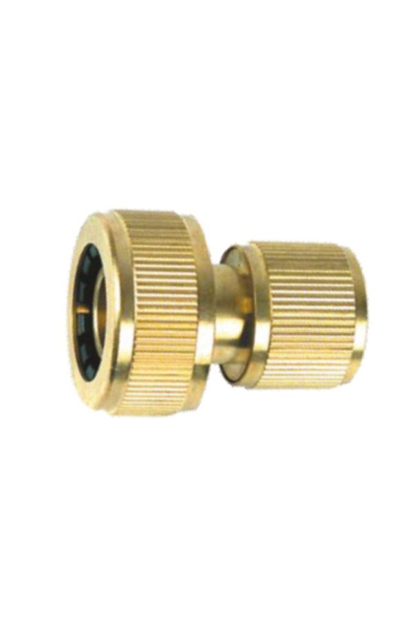 Bahçem-3/4 Solid Brass Connection Adapter without Stop 1