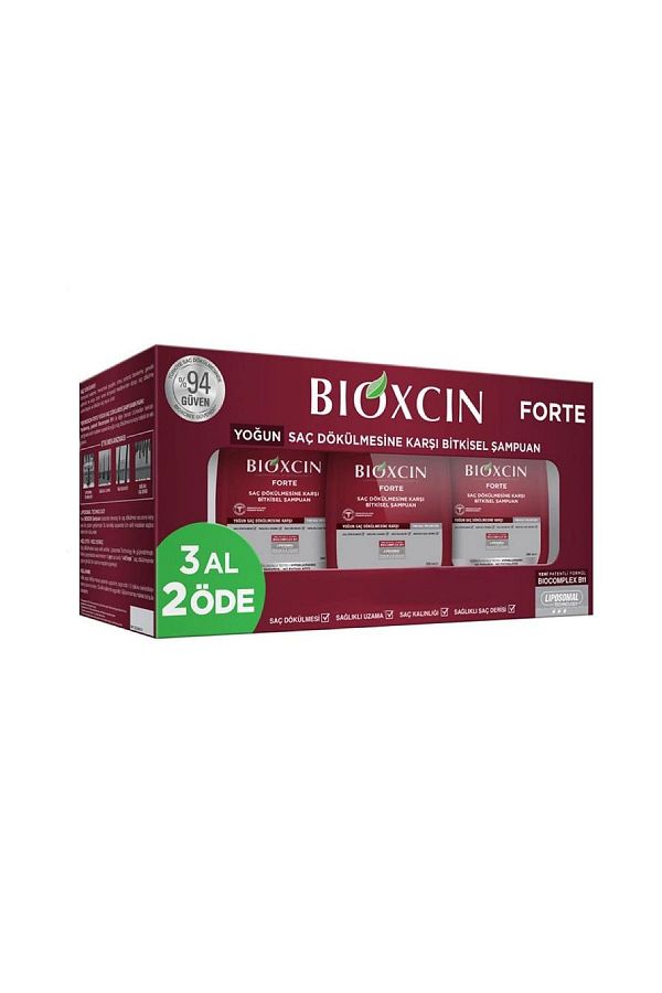 Bioxcin-Forte 300 Ml Care Shampoo - Anti-Hair Loss, Buy 3 Pay 2 1