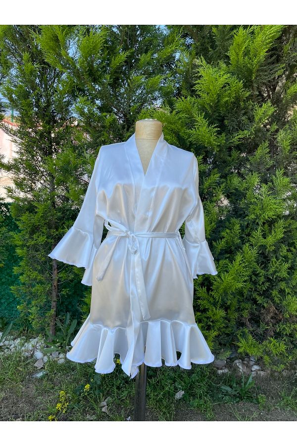 Before To Be Bride-Rochie de mireasa cu volan 1