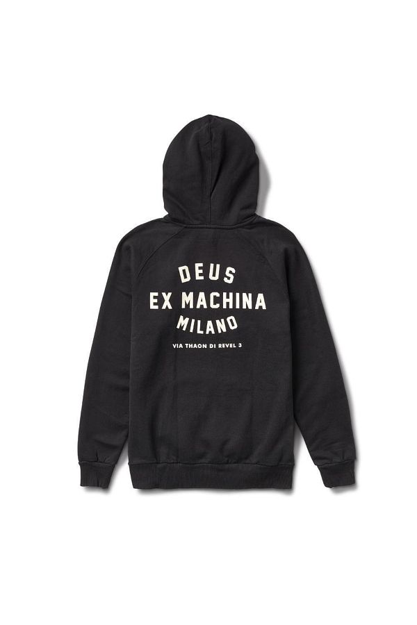 Deus Ex Machina Milano Adress Hoodie Hooded Sweatshirt Trendyol