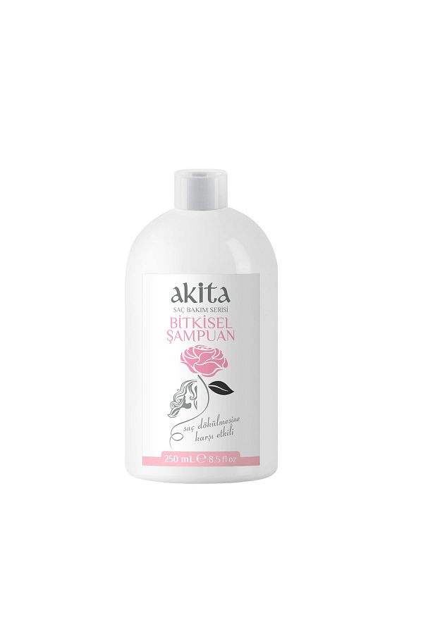 Akita 250ml Rose Hair Loss Prevention Herbal Shampoo