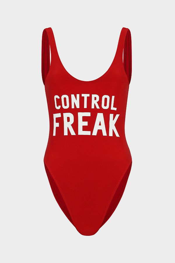 Açelya Okcu-Μαγιό Control Freak Slogan Push Up 1