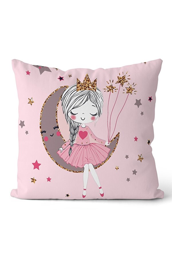 Evpanya Çift Taraflı Çocuk Kırlent Kılıfı Kod : Kircck0249