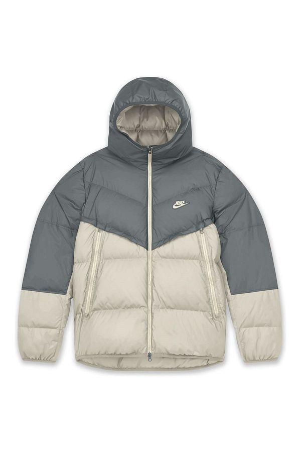 Mens grey nike coat 2025
