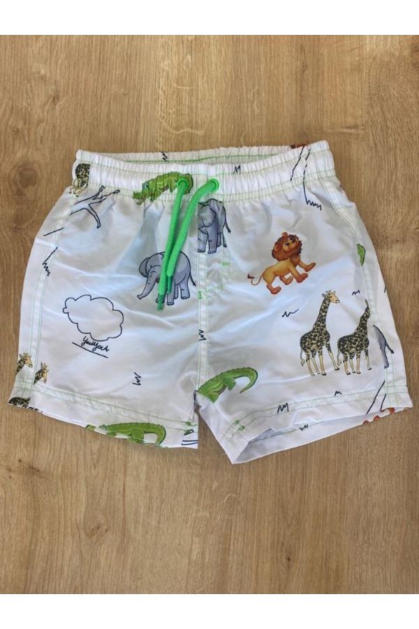 POD UM G Y M Cute Animals Patterned Instantly Drying Boy s Baby Shorts Swimsuit Children s Swim Shorts Trendyol