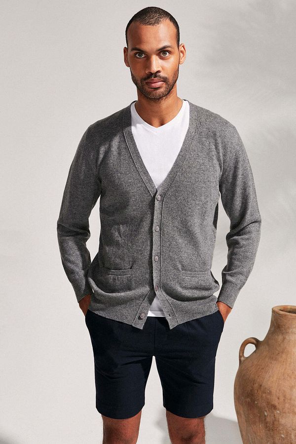 Mens cardigan cashmere store
