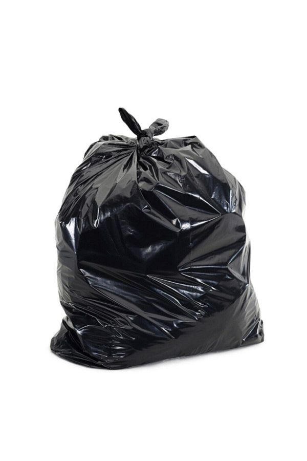ERSİN AMBALAJ-Jumbo Garbage Bag Roll Black J650 80x110 650gr 10 Pack 20 Packs 1